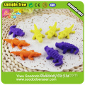 Crocodilo em forma de animal define 3d puzzle borracha